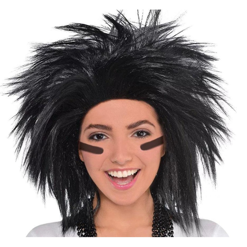 Black Crazy Wig | 1ct