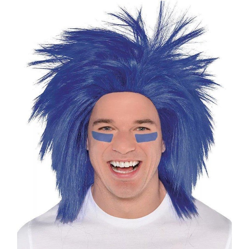 Blue Crazy Wig | 1ct
