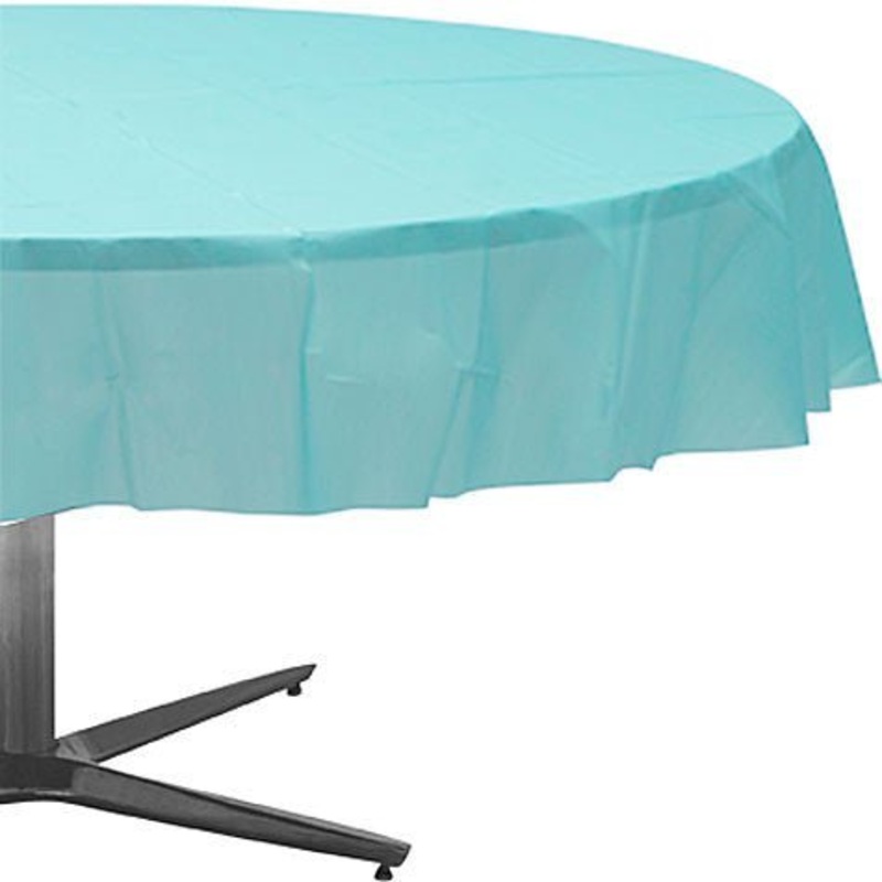 Robin’s Egg Blue Round Table Cover | 84