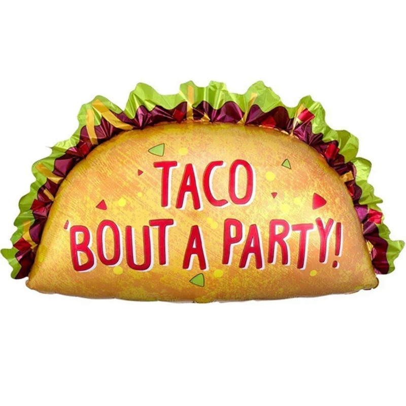 Taco Bout a Party Supershape Balloon 33 | 1ct