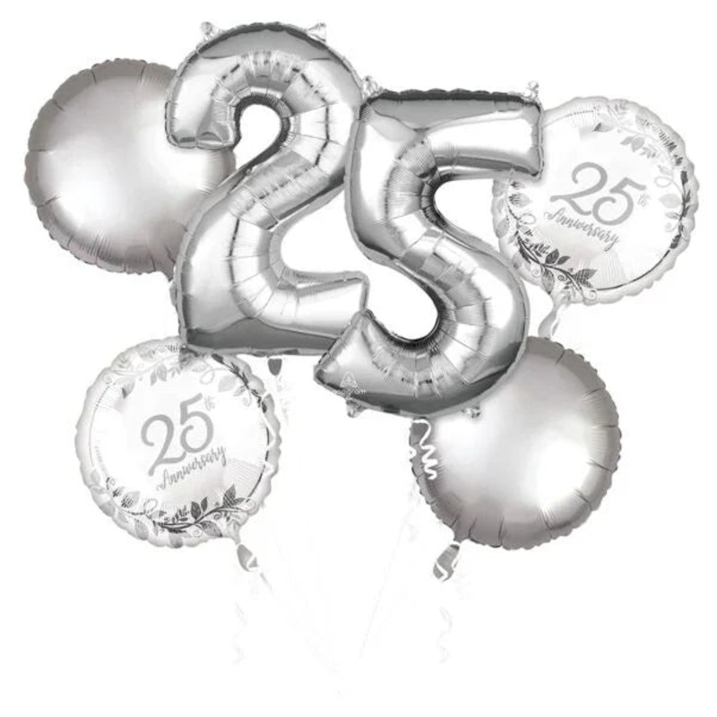 25th Anniversary Bouquet | 5 pcs