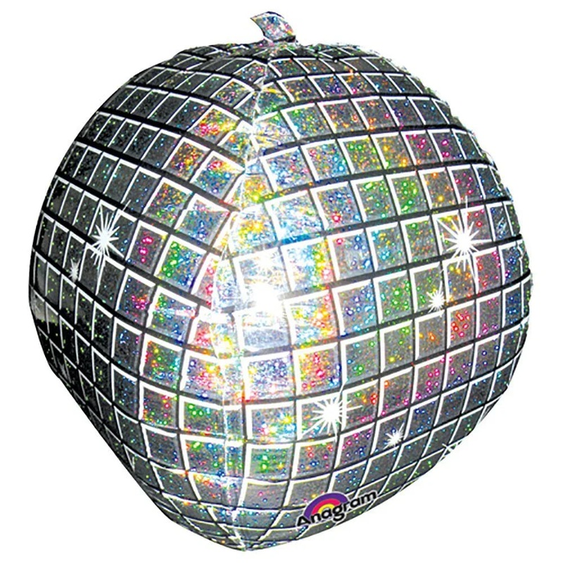 Air-Filled Disco Ball Balloon, 15 | 1ct