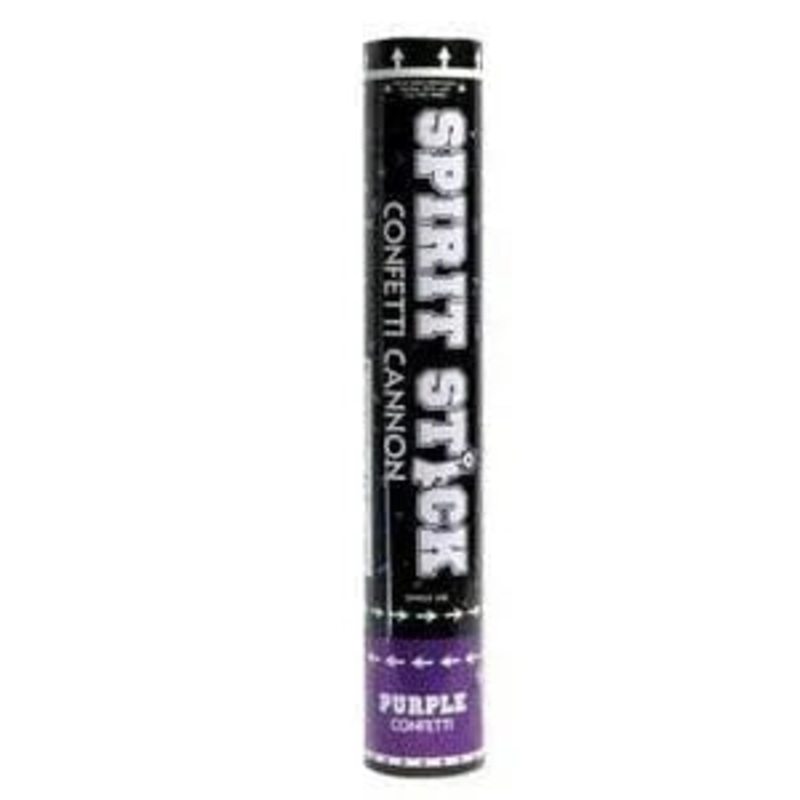 Confetti Spirit Stick Cannon Purple 12 | 1ct