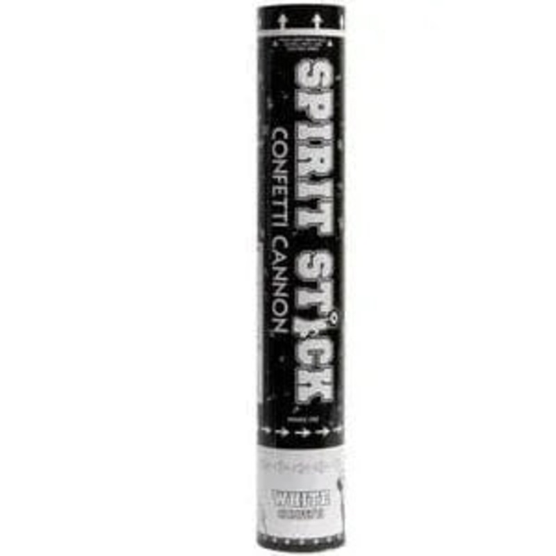 Confetti Spirit Stick Cannon White 12 | 1ct