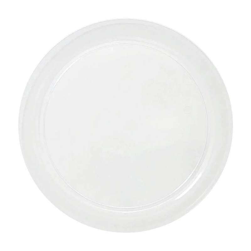 Elegant Living Clear Dinner Plates 9 | 75ct