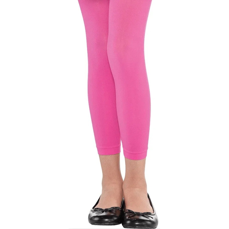 Pink Footless Tights Child | 1ct