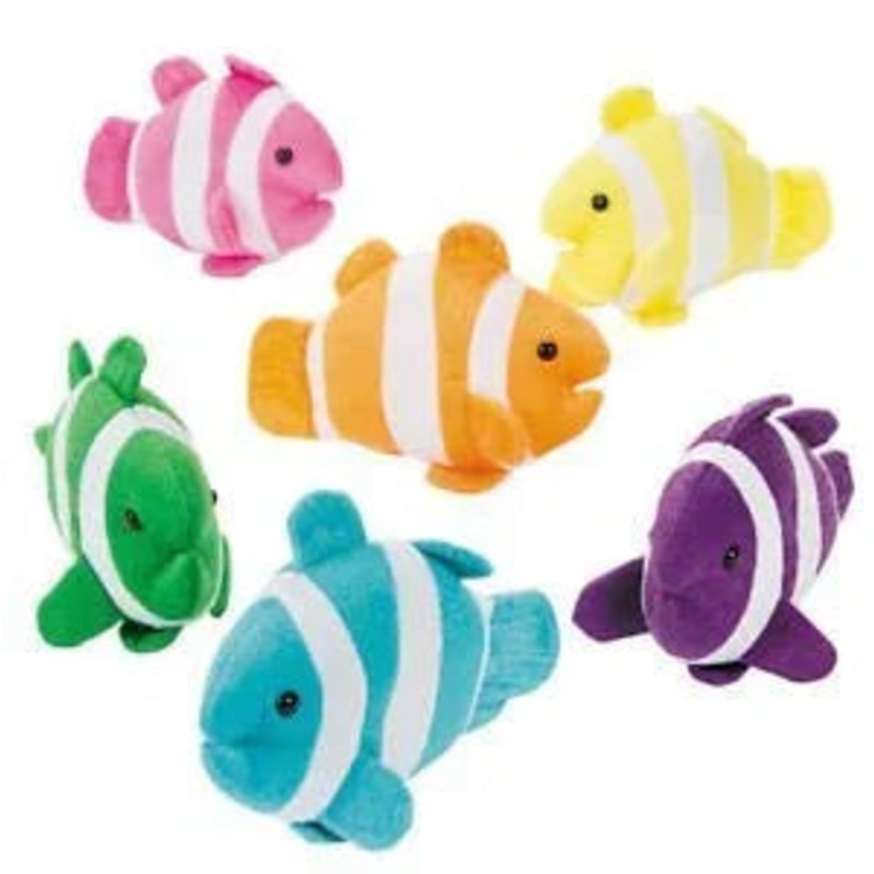 Plush Clown Fish 5 | 12ct