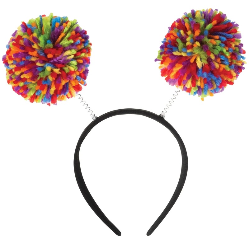 Rainbow Pom Pom Headbopper | 1ct