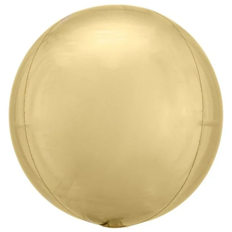 White Gold Circle Orbz Balloon 16 | 1 ct
