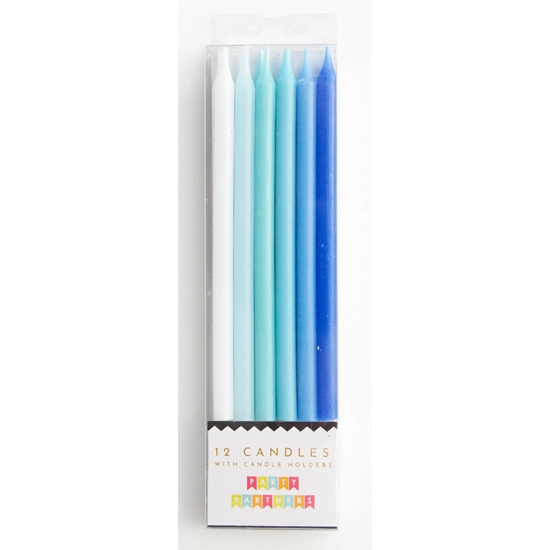 Blue Candle Set | 12ct