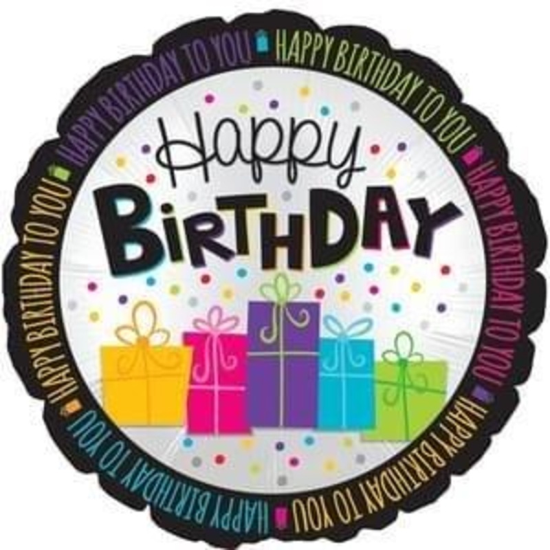 Happy Birthday Gifts Mylar Balloon 18 | 1 ct