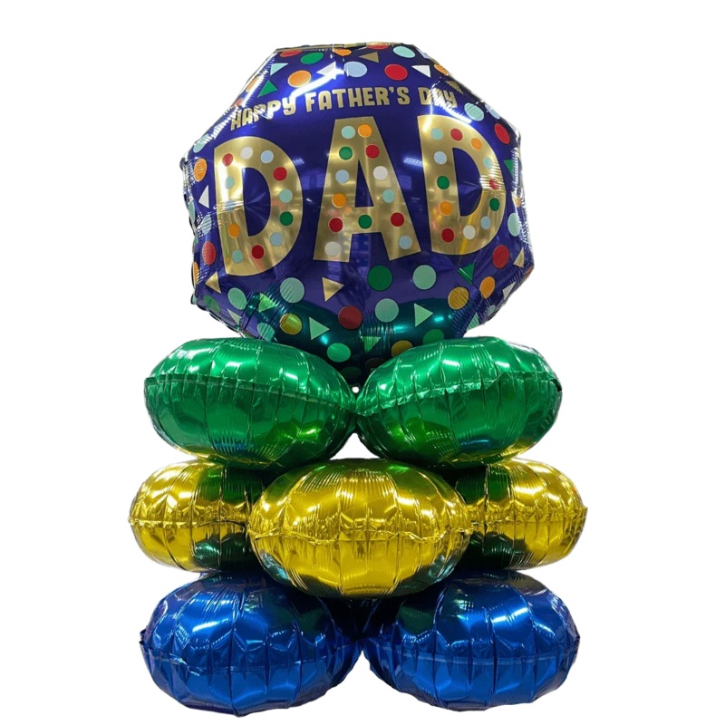 Happy Father’s Day Dad Super Shaped Balloon Bouquet | 1 ct