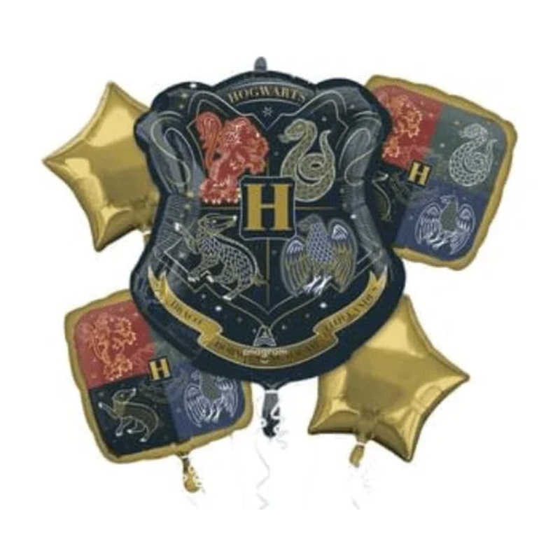 Harry Potter Mylar Balloon Bouquet | 5 pcs