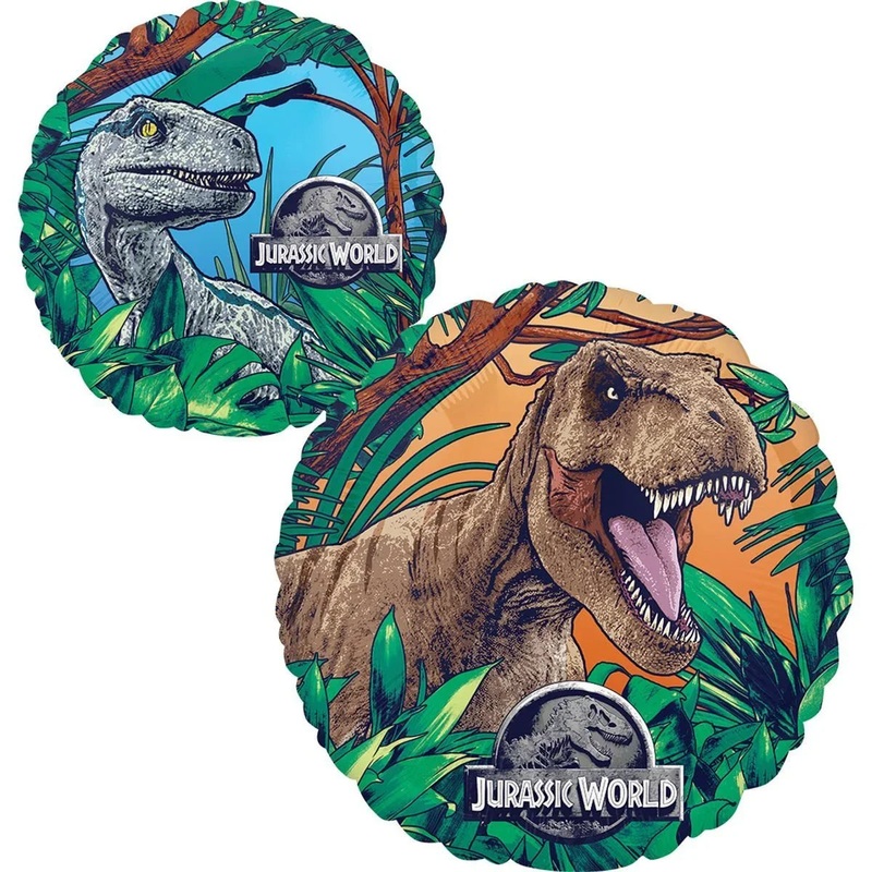 Jurassic World Double Sided Mylar Balloon 18 | 1 ct