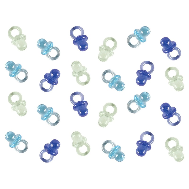 Mini-Pacifiers Party Favors Blue 1 x 1/2 | 24ct