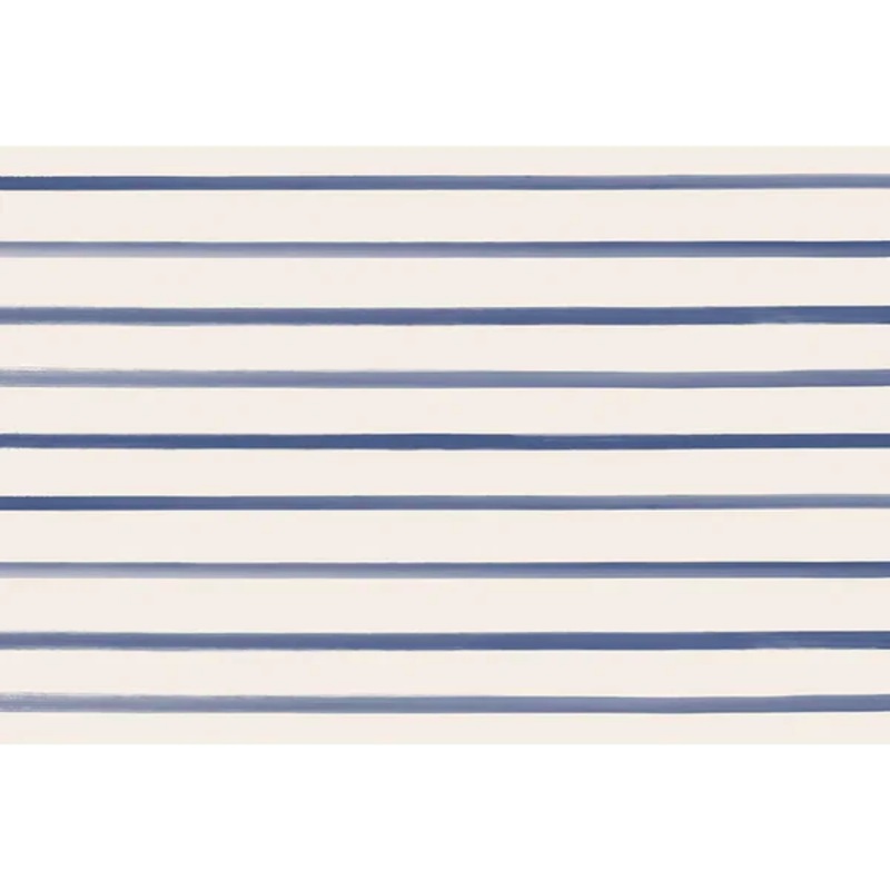 Navy Stripe Placemat 18.5×12.5 | 24 ct