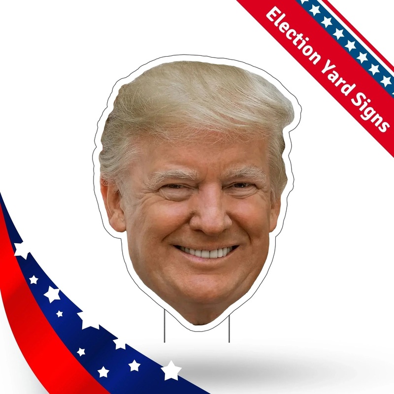 Trump Big Head Yard Sign  30x 22 | 1 ct
