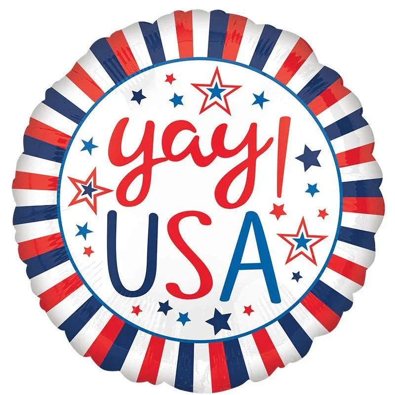Yay! USA Foil Supershape Balloon 28  | 1ct