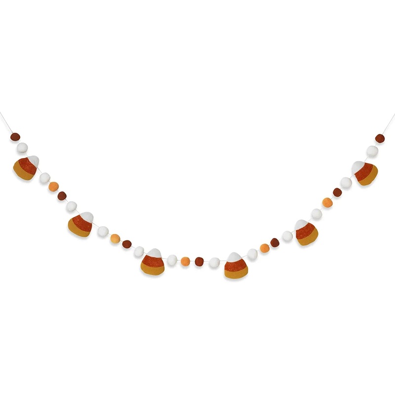 5 Foot Candy Corn Garland | 1 ct