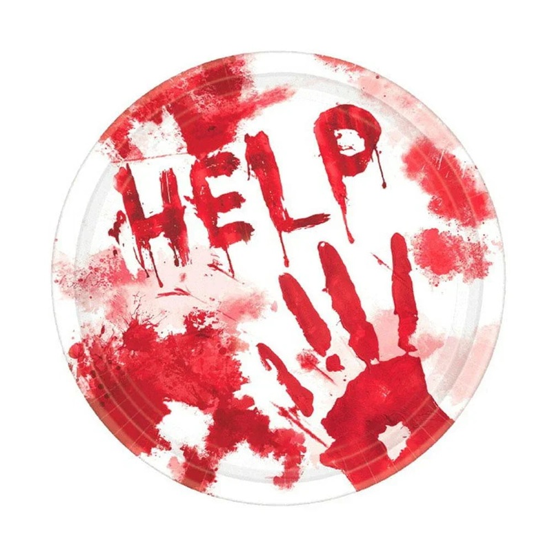 Asylum Bloody Good Time  Plates  7 | 18 Ct