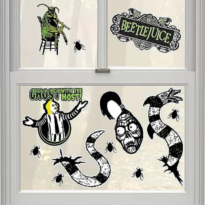 Beetlejuice Vinyl Decals | 12 pc