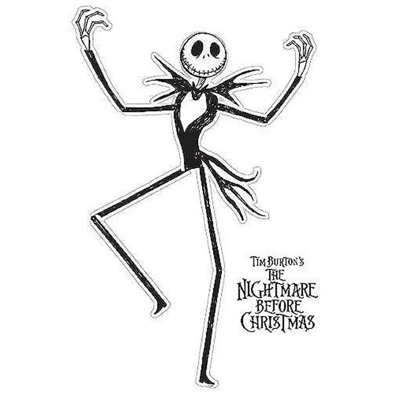 The Nightmare Before Christmas, Jack 4ft Jointed Cut Out