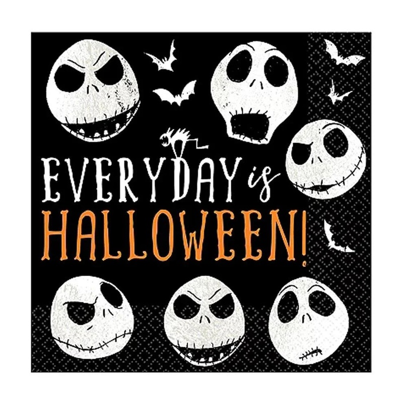 The Nightmare Before Christmas Lunch Napkins | 16ct