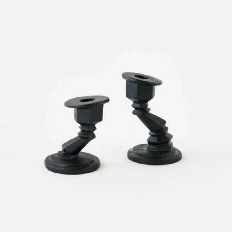 Wonky Taper Candleholders 2pc | 1 ct