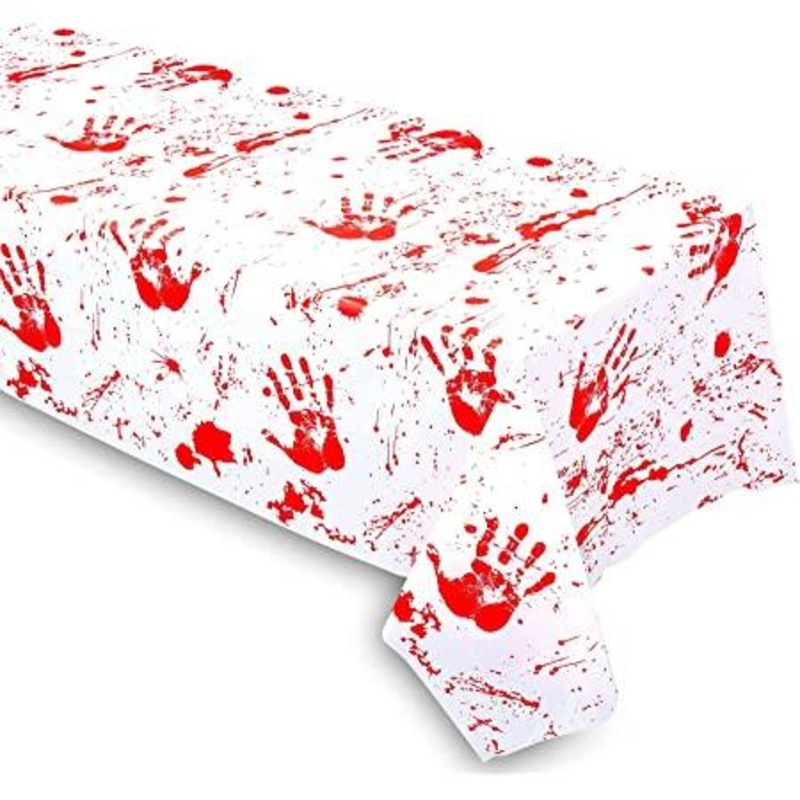 Halloween Blood Splatter Table Cover Rectangle 54 x 108 | 1ct