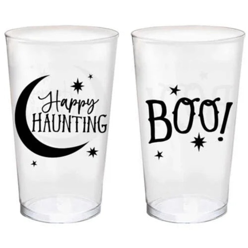 Halloween Happy Haunting & Boo Tumblers 16oz | 1ct
