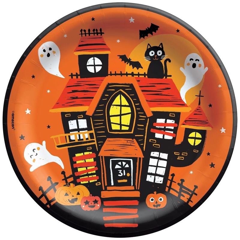 Halloween Spooky Friends Plates 9 | 50ct