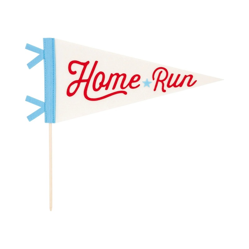 Baseball Felt Pennant Banner 14.5 |  1 ct
