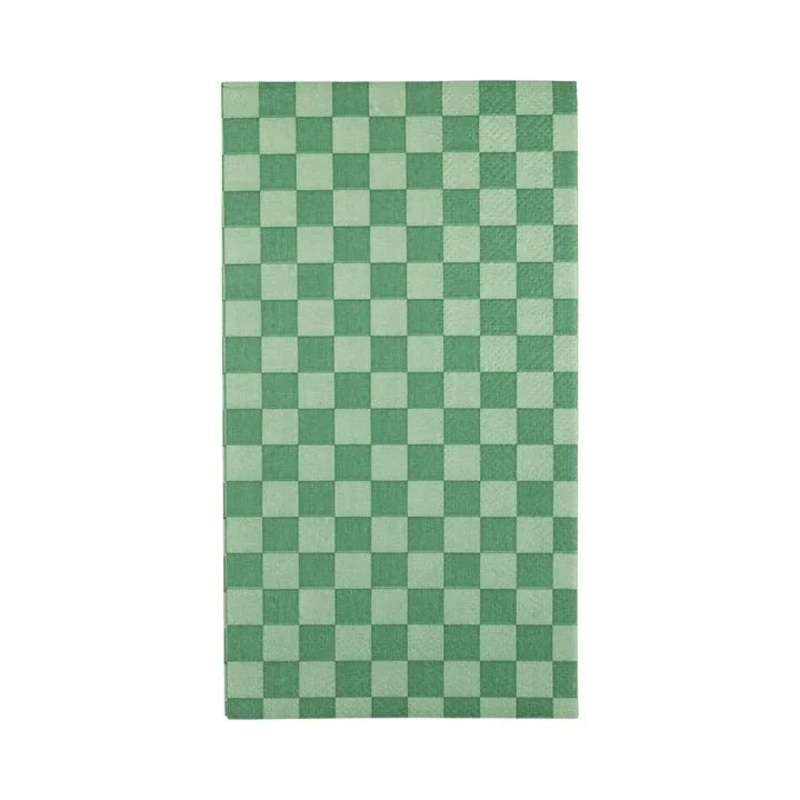 Checkered Paper Dinner Napkins | 24 ct