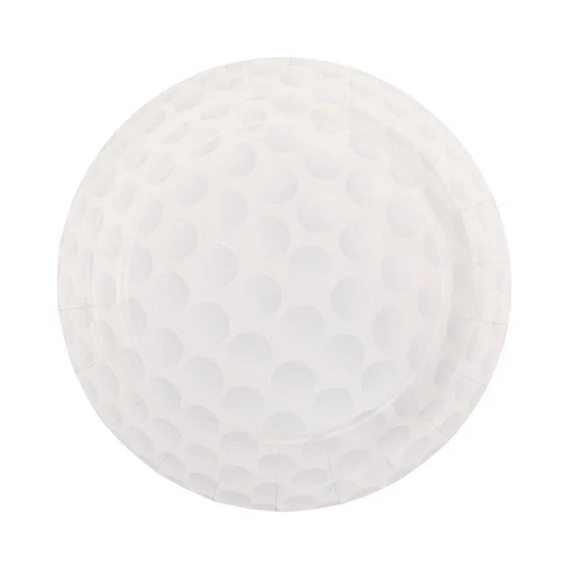 Golf Ball Paper Plate 9 | 8 ct