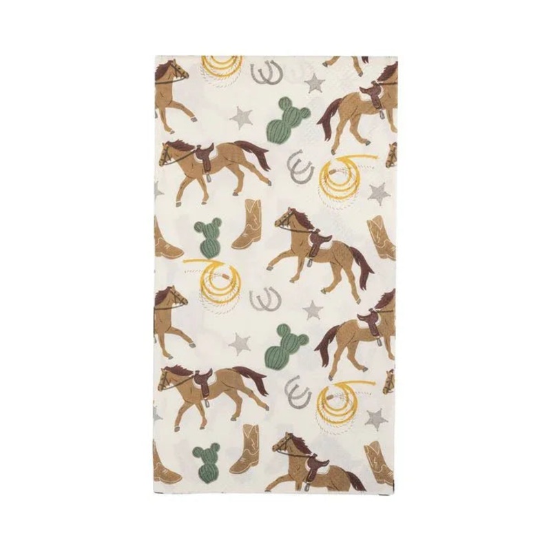 Howdy Scatter Paper Dinner Napkins | 24 ct