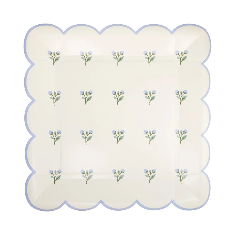 In Bloom Square Paper Plate 10 | 8 ct