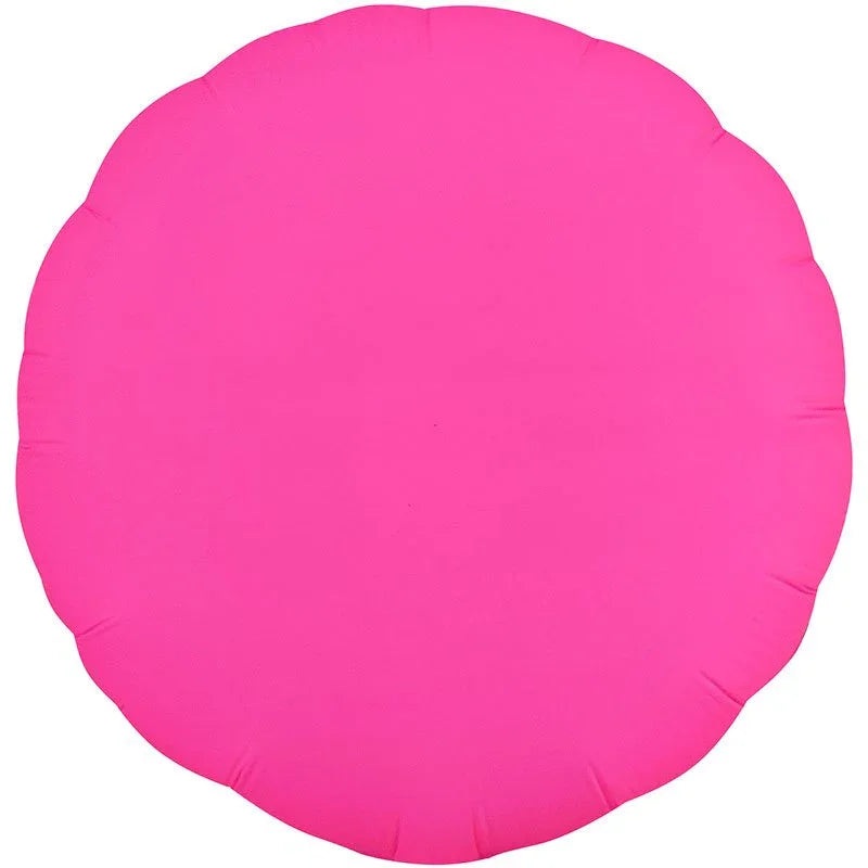 Neon Pink Round Mylar 18 | 1ct