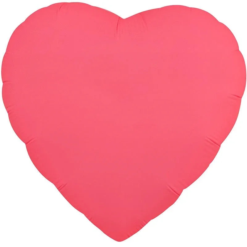 Neon Red Heart Mylar 18 | 1ct