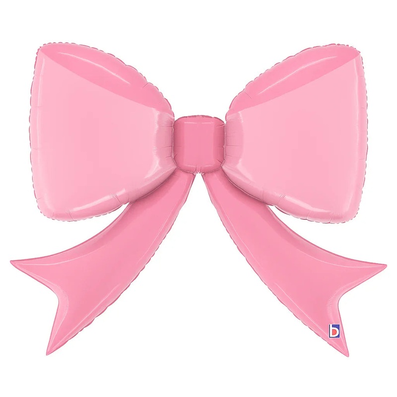 Pretty Pink Bow Supershape Mylar 41 | 1ct