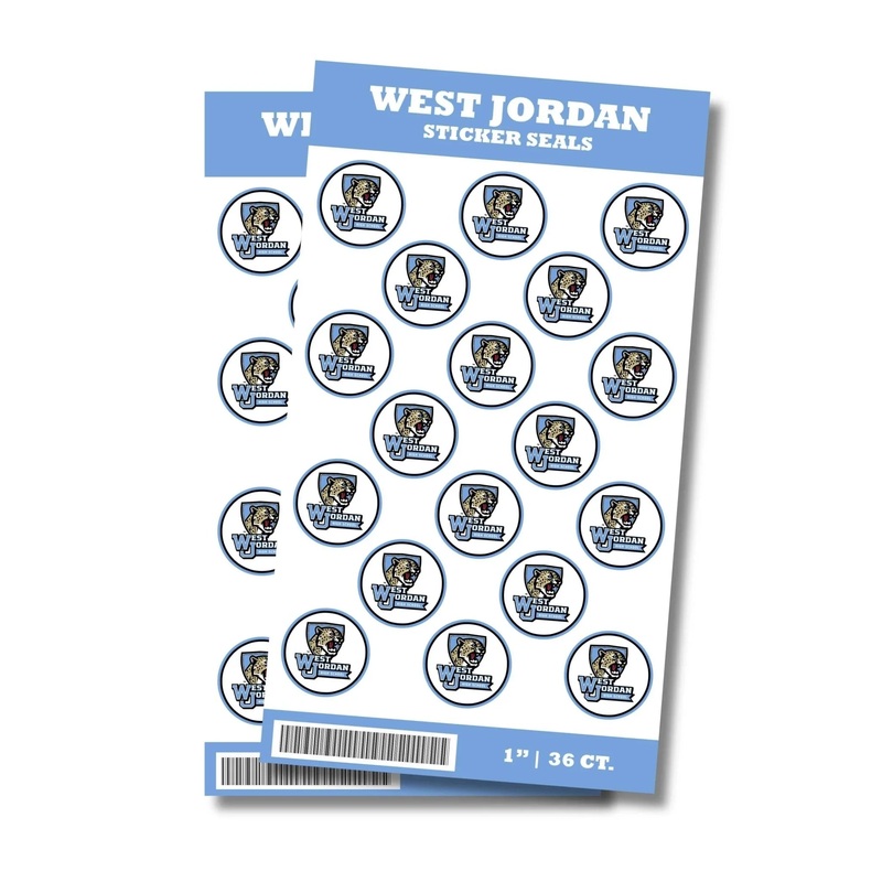 West Jordan High School Sticker Seal 1 | 36 ct