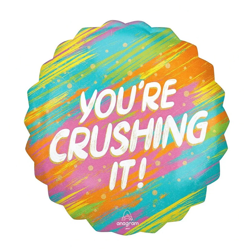 You’re Crushing It Supershape Mylar Balloon 28 | 1ct