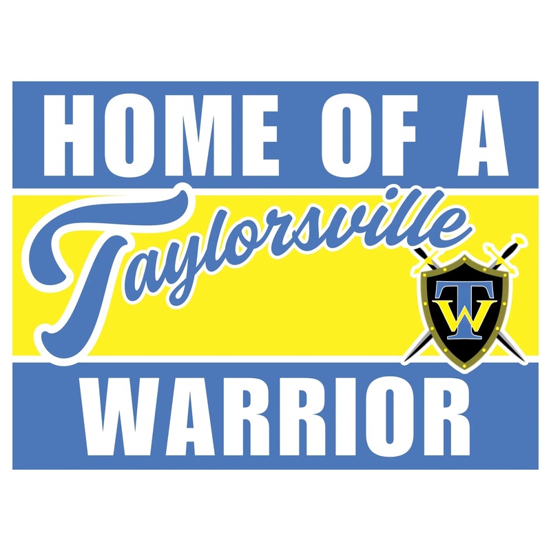 Taylorsville High School Spirit Yard Sign 24 x 18 | 1 ct