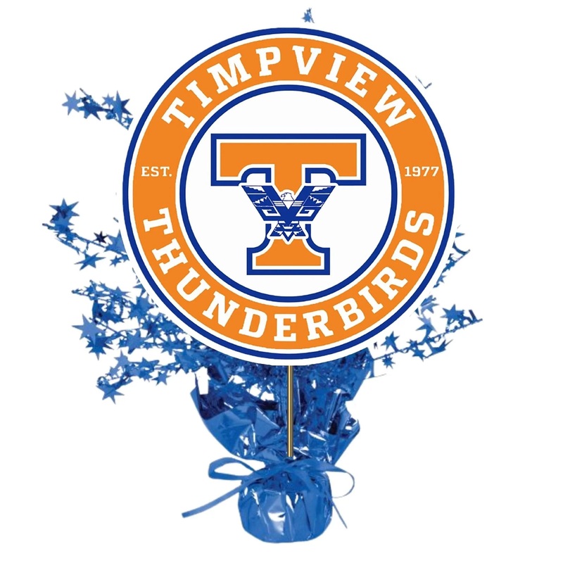 Timpview High School Centerpiece Spray 14 | 1 ct