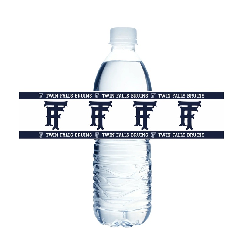 Twin Falls High School Water Bottle Labels | 12 ct