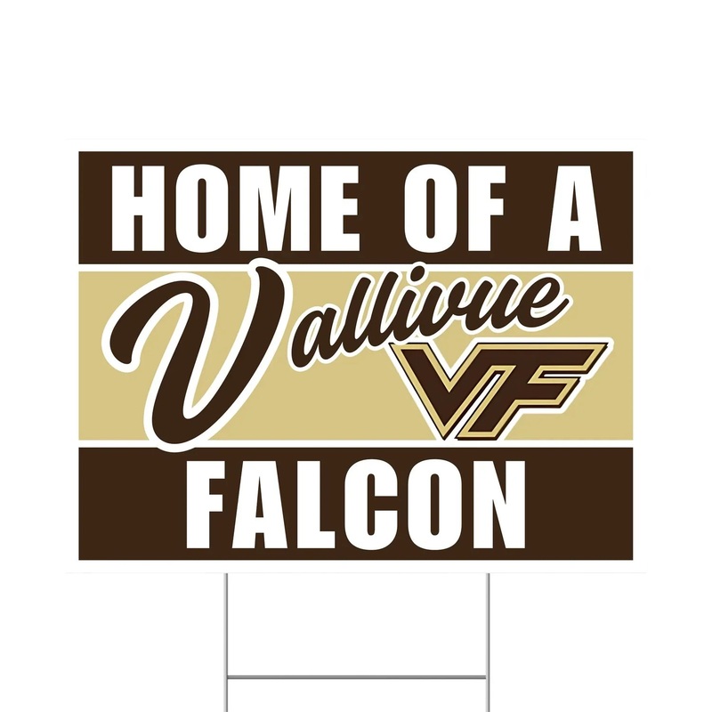 Vallivue High School Spirit Yard Sign 24 x 18 | 1 ct