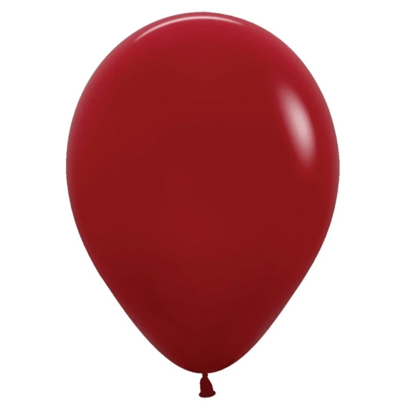 11 Sempertex Latex Balloon Pack, Imperial Red | 100 ct