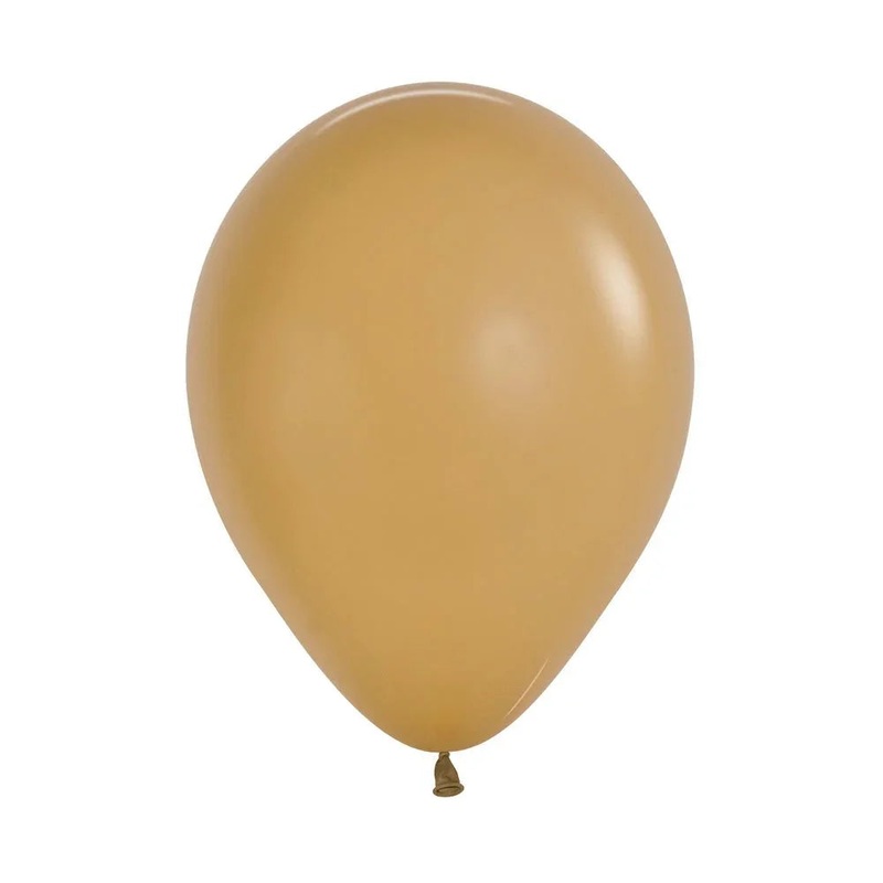 11 Sempertex Latex Balloon Pack, Latte Brown | 100 ct