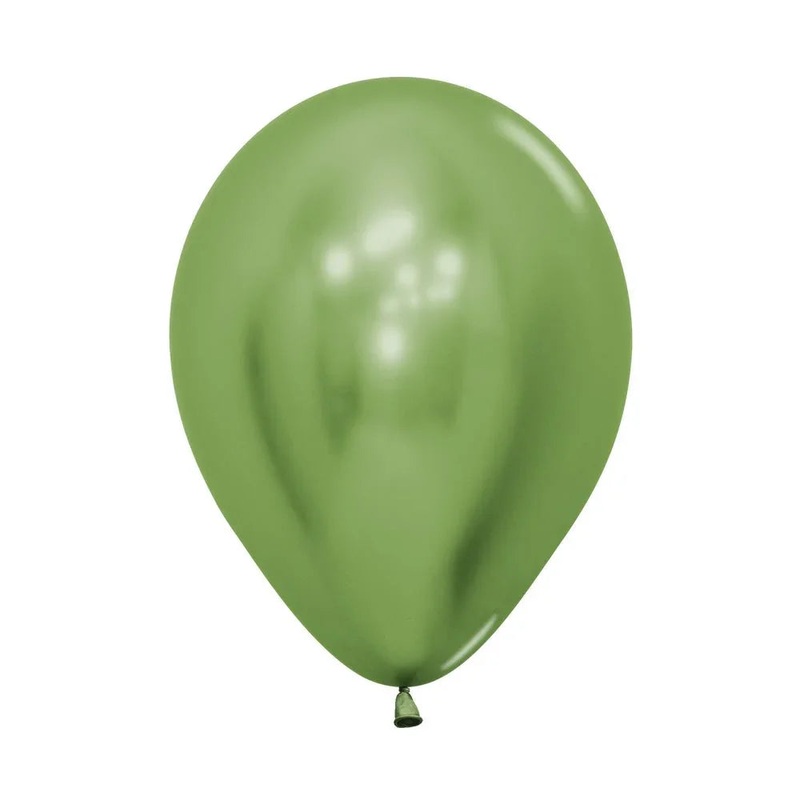 11 Sempertex Latex Balloon Pack, Reflex Green | 50 ct