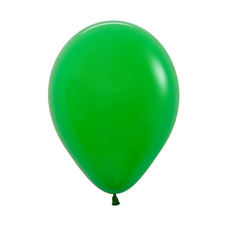 11 Sempertex Latex Balloon Pack, Shamrock Green | 100 ct