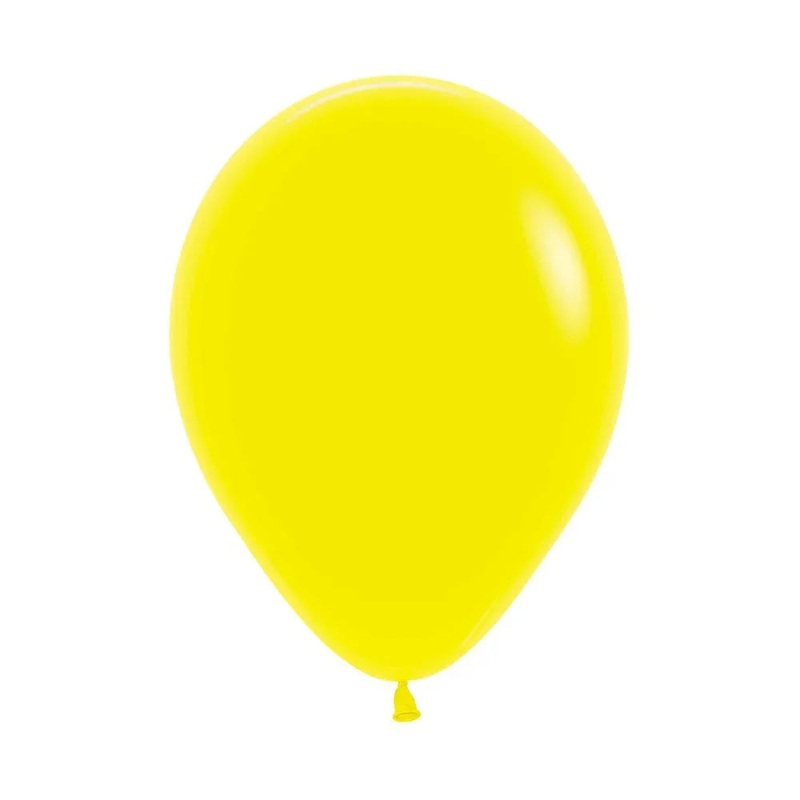 11 Sempertex Latex Balloon Pack, Yellow | 100 ct